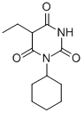 1-Cyclohexyl-5-ethylbarbituric acid CAS#: 837-32-1