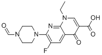 1-ETHYL-6-FLUORO-7-(4-FORMYL-PIPERAZIN-1-YL)-4-OXO-1,4-DIHYDRO-[1,8]NAPHTHYRIDINE-3-CARBOXYLIC ACID CAS#: 87939-13-7