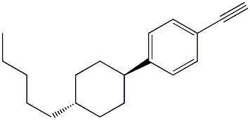 1-Ethynyl-4-(trans-4-pentylcyclohexyl)- Benzene CAS#: 88074-72-0
