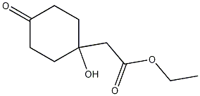 1-Hydroxy-4-oxocyclohexaneacetic acid ethyl ester CAS#: 81053-18-1