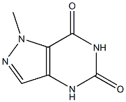 1-Methyl-1,4-dihydro-pyrazolo[4,3-d]pyrimidine-5,7-dione CAS#: 83824-38-8