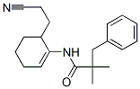 1-(N-Benzyl-N-isobutyryl)amino-6-(2-cyanoethyl)cyclohexene CAS#: 85019-65-4
