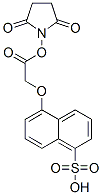 1-Naphthalenesulfonic acid, 5-(2-((2,5-dioxo-1-pyrrolidinyl)oxy)-2-oxo ethoxy)- CAS#: 88924-72-5