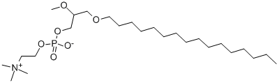 1-O-HEXADECYL-2-O-METHYL-RAC-GLYCERO-3-PHOSPHOCHOLINE CAS#: 85405-05-6