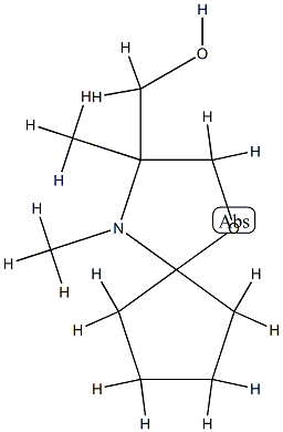 1-Oxa-4-azaspiro[4.4]nonane-3-methanol,3,4-dimethyl-(9CI) CAS#: 87527-37-5