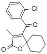 1-Oxaspiro(4.5)dec-3-en-2-one, 4-(2-chlorobenzoyl)-3-methyl- CAS#: 86560-09-0