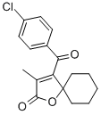 1-Oxaspiro(4.5)dec-3-en-2-one, 4-(4-chlorobenzoyl)-3-methyl- CAS#: 86560-08-9