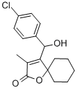 1-Oxaspiro(4.5)dec-3-en-2-one, 4-((4-chlorophenyl)hydroxymethyl)-3-met hyl- CAS#: 86560-17-0