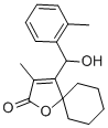 1-Oxaspiro(4.5)dec-3-en-2-one, 4-(hydroxy(2-methylphenyl)methyl)-3-met hyl- CAS#: 86560-20-5