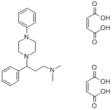 1-Piperazinepropanamine, N,N-dimethyl-gamma,4-diphenyl-, (Z)-2-butened ioate (1:2) CAS#: 81402-40-6