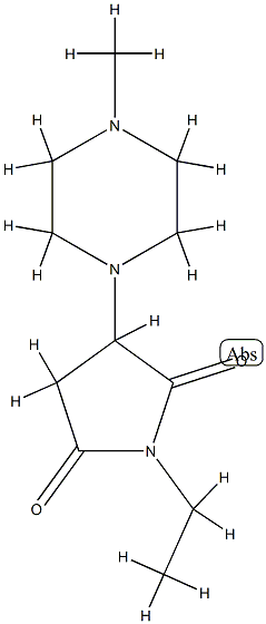 1-Piperazinesuccinimide,N-ethyl-4-methyl-(8CI) CAS#: 802017-52-3