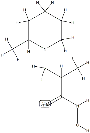 1-Piperidinepropionohydroxamicacid,alpha,2-dimethyl-(8CI) CAS#: 802043-76-1