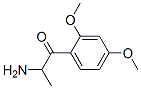 1-Propanone, 2-amino-1-(2,4-dimethoxyphenyl)- CAS#: 80096-52-2