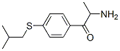 1-Propanone,  2-amino-1-[4-[(2-methylpropyl)thio]phenyl]- CAS#: 81549-90-8