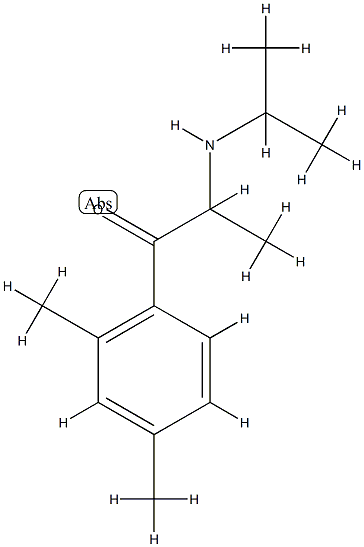 1-Propanone,1-(2,4-dimethylphenyl)-2-[(1-methylethyl)amino]-(9CI) CAS#: 805945-90-8