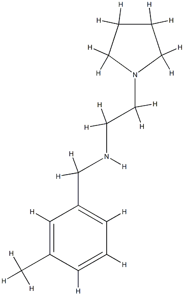 1-Pyrrolidineethanamine,N-[(3-methylphenyl)methyl]-(9CI) CAS#: 827326-53-4