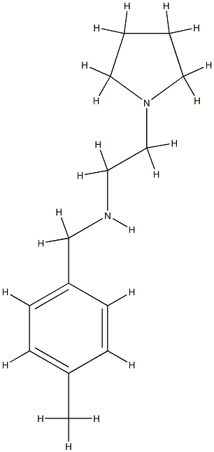 1-Pyrrolidineethanamine,N-[(4-methylphenyl)methyl]-(9CI) CAS#: 827327-09-3