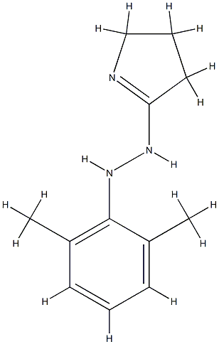 1-Pyrroline,2-[2-(2,6-xylyl)hydrazino]-(8CI) CAS#: 802617-97-6