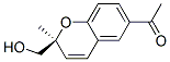 1-[(S)-2-(Hydroxymethyl)-2-methyl-2H-1-benzopyran-6-yl]ethanone CAS#: 89701-87-1