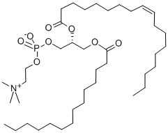 1-TETRADECANOYL-2-[CIS-9-OCTADECENOYL]-SN-GLYCERO-3-PHOSPHOCHOLINE CAS#: 80863-06-5