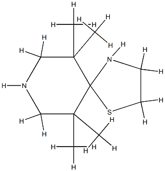 1-Thia-4,8-diazaspiro[4.5]decane,6,6,10,10-tetramethyl-(8CI) CAS#: 801141-42-4