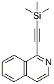 1-((TriMethylsilyl)ethynyl)isoquinoline CAS#: 86521-10-0