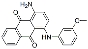 1-amino-4-[(3-methoxyphenyl)amino]anthraquinone CAS#: 88653-15-0