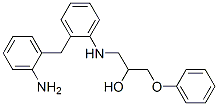 1-[[[(aminophenyl)methyl]phenyl]amino]-3-phenoxypropan-2-ol CAS#: 84878-42-2