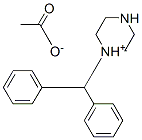 1-benzhydrylpiperazinium acetate CAS#: 83918-73-4