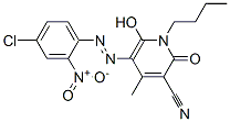 1-butyl-5-[(4-chloro-2-nitrophenyl)azo]-1,2-dihydro-6-hydroxy-4-methyl-2-oxonicotinonitrile CAS#: 87617-01-4