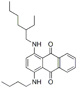 1-(butylamino)-4-[(2-ethylhexyl)amino]anthraquinone CAS#: 85455-53-4