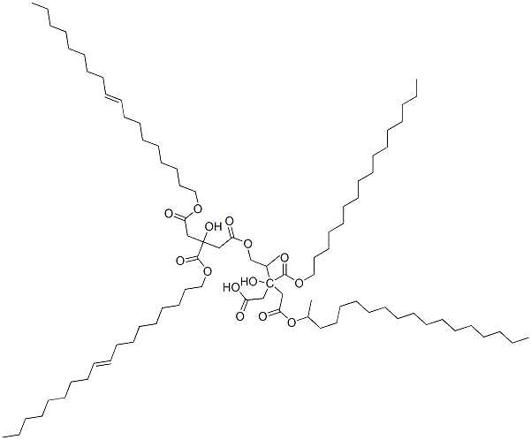 1-hexadecyl 3-[2-[[3-hydroxy-5-(octadec-9-enyloxy)-3-[(octadec-9-enyloxy)carbonyl]-5-oxovaleroyl]oxy]-1-methylethyl] 2-octadecyl citrate CAS#: 84864-67-5