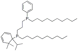 1-isopropyl-2,2-dimethylpropane-1,3-diylbis[(decyl)(phenyl)phosphine] CAS#: 80584-87-8