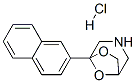 1-naphthalen-2-yl-7,8-dioxa-3-azabicyclo[3.2.1]octane hydrochloride CAS#: 84509-31-9