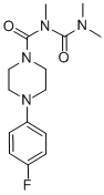 1-(p-Fluorophenyl)-4-(2,4,4-trimethylallophanoyl)piperazine CAS#: 80712-25-0
