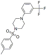 1-(p-tolylsulphonyl)-4-[3-(trifluoromethyl)phenyl]piperazine CAS#: 83863-48-3