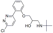1-(tert-butylamino)-3-[2-(6-chloropyridazin-3-yl)phenoxy]propan-2-ol CAS#: 81947-89-9