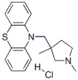 10-[(1,3-dimethyl-3-pyrrolidinyl)methyl]-10H-phenothiazine monohydrochloride CAS#: 85006-24-2