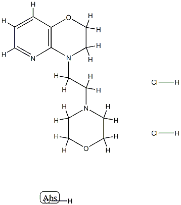 10-(2-morpholin-4-ylethyl)-7-oxa-2,10-diazabicyclo[4.4.0]deca-2,4,11-t riene trihydrochloride CAS#: 86979-78-4