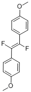 1,1'-[(1E)-1,2-DIFLUORO-1,2-ETHENEDIYL]BIS[4-METHOXYBENZENE] CAS#: 85074-88-0