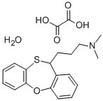 11-(3-Dimethylaminopropyl)-11H-dibenz(b,f)-1,4-oxathiepin hydrogen oxa late hemihydrate CAS#: 82387-05-1