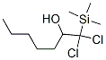 1,1-Dichloro-1-trimethylsilyl-2-heptanol CAS#: 88920-80-3