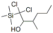 1,1-Dichloro-3-methyl-1-trimethylsilyl-2-hexanol CAS#: 88920-81-4