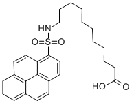 11-(PYRENE-1-SULFONYLAMINO)UNDECANOIC ACID CAS#: 82481-70-7