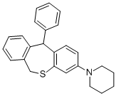 11-Phenyl-3-piperidino-6,11-dihydrodibenzo(b,e)thiepin CAS#: 84964-34-1