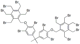 1,1'-isopropylidenebis[3,5-dibromo-4-[[pentakis(bromomethyl)phenyl]methoxy]benzene] CAS#: 83929-74-2