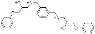 1,1'-[m-phenylenebis(methyleneimino)]bis[3-phenoxypropan-2-ol] CAS#: 85187-40-2