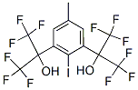 1,1,1,3,3,3-hexafluoro-2-[3-(1,1,1,3,3,3-hexafluoro-2-hydroxy-propan-2 -yl)-2-iodo-5-methyl-phenyl]propan-2-ol CAS#: 80360-43-6