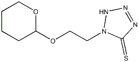 1,2-Dihydro-1-[2-[(tetrahydro-2H-pyran-2-yl)oxy]ethyl]-5H-tetrazole-5-thione CAS#: 88570-74-5