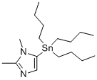 1,2-Dimethyl-5-tributylstannanyl-1H-imidazole CAS#: 86051-75-4